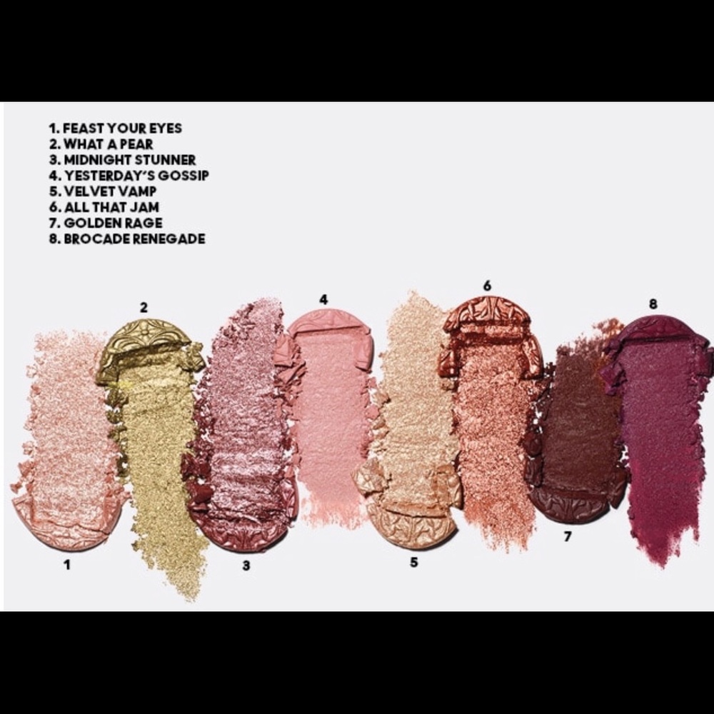 MAC Feast Your Eyes palette Tempting Fate Collection 2021 🍁 NIB RARE HTF - Picture 10 of 10